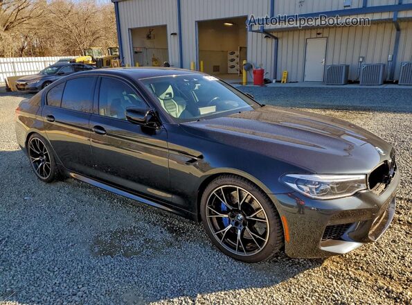 WBSJF0C50KB447566 2019 BMW M5 Черный Передняя правая четверть