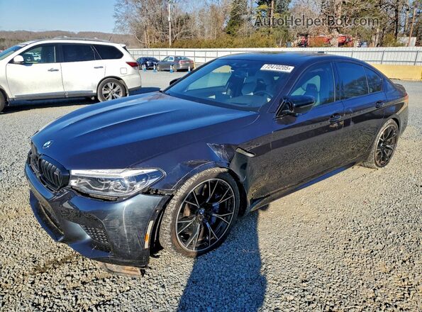 WBSJF0C50KB447566 2019 BMW M5 Черный Передняя левая четверть