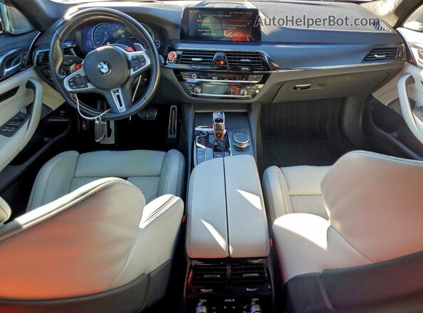 WBSJF0C50KB447566 2019 BMW M5 Черный Вид панели приборов