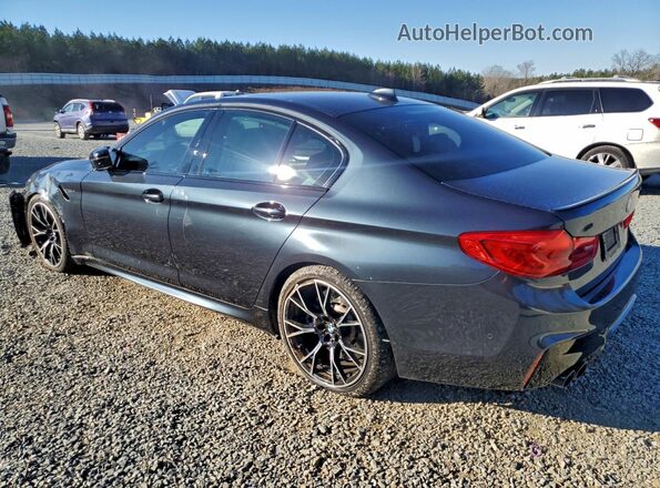 WBSJF0C50KB447566 2019 BMW M5 Черный Задняя левая четверть