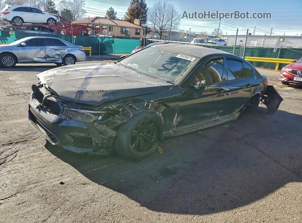 WBSJF0C50KB448152 2019 BMW M5 Black Przód lewy