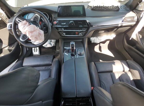 WBSJF0C50KB448281 2019 BMW M5 Черный Вид панели приборов