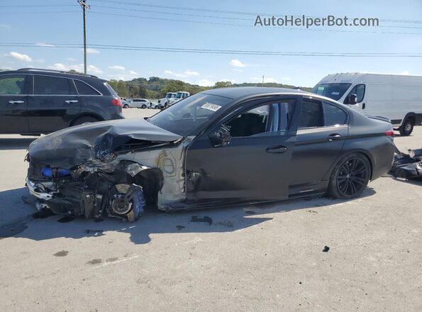 WBSJF0C50KB448281 2019 BMW M5 Черный Передняя левая четверть