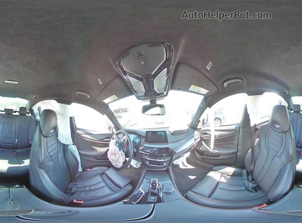 WBSJF0C50KB448281 2019 BMW M5 Черный Вид наклейки с VIN-кодом