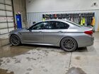 2018 Bmw M5 Silver vin: WBSJF0C54JB283060