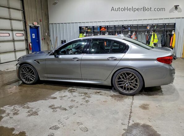WBSJF0C54JB283060 2018 BMW M5 Silver Հետևի ձախ