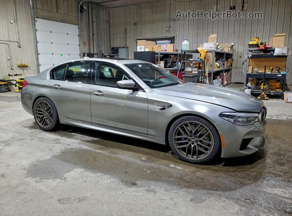 WBSJF0C54JB283060 2018 BMW M5 Silver Առջևի աջ