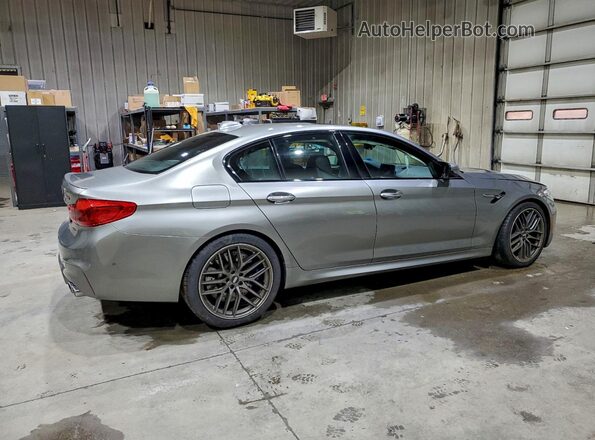 WBSJF0C54JB283060 2018 BMW M5 Silver Հետևի աջ