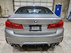 2018 Bmw M5 Silver vin: WBSJF0C54JB283060