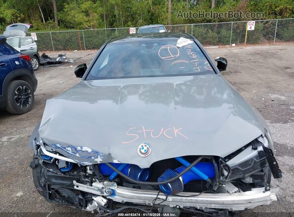 WBSJF0C57KB448732 2019 BMW M5 Серый Вид сзади