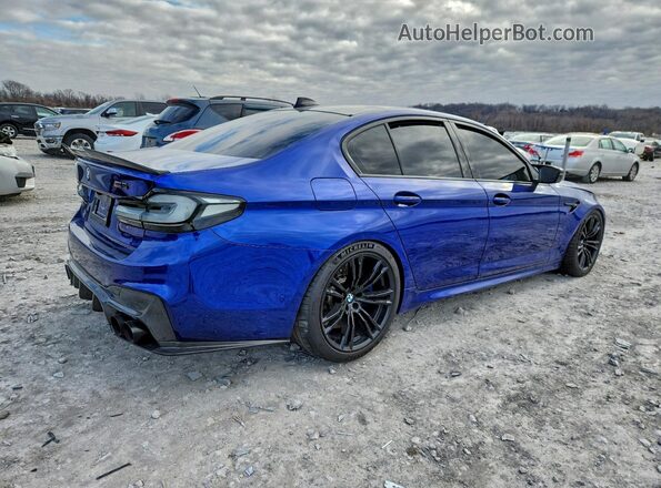 WBSJF0C58KB284892 2019 BMW M5 Blue Tył prawy