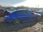 2018 Bmw M5 Синий vin: WBSJF0C59JB282308