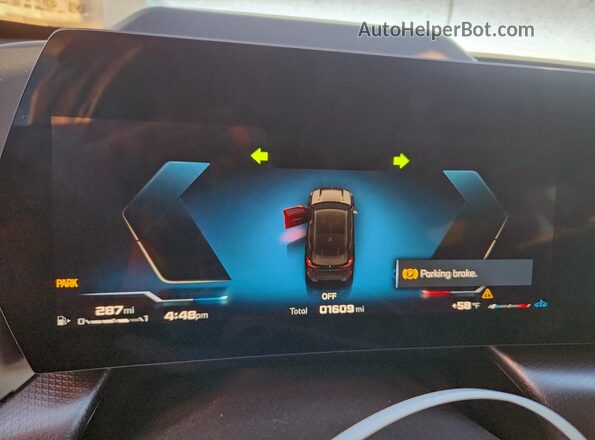 WBX13EF0XS5379730 2025 BMW X1 Черный Вид щитка приборов