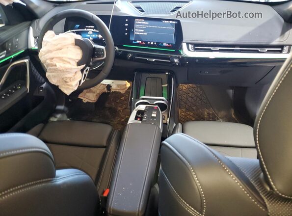 WBX73EF04T5422194 2026 BMW X1 Серый Вид панели приборов