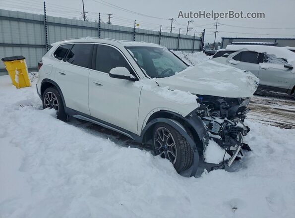 WBX73EF05S5156540 2025 BMW X1 Белый Передняя правая четверть