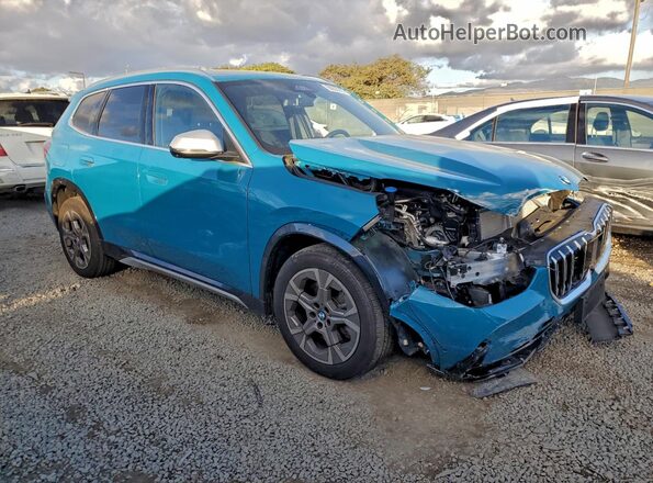 WBX73EF0XP5X09898 2023 BMW X1 Teal Przód prawy