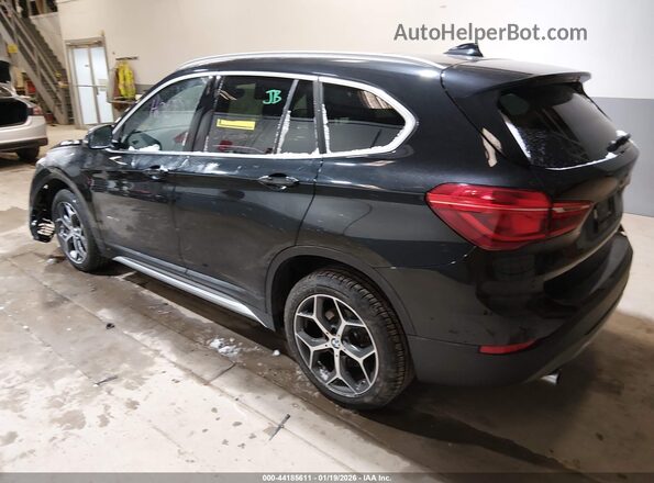 WBXHT3C32J5L24995 2018 BMW X1 Black Tył lewy
