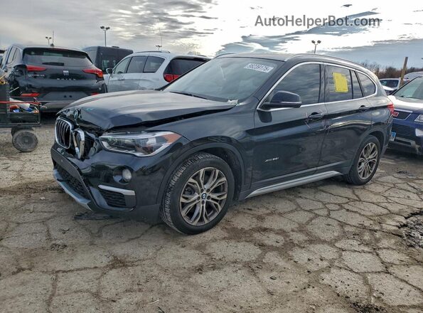 WBXHT3C35GP889030 2016 BMW X1 Black Przód lewy