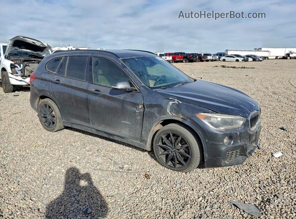 WBXHT3C36G5E48828 2016 BMW X1 Gray Przód prawy
