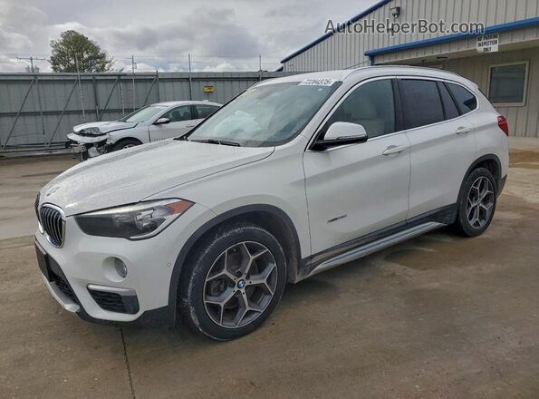 WBXHT3C37G5E54069 2016 BMW X1 White Передня ліва чверть