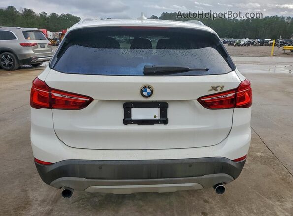 WBXHT3C37G5E54069 2016 BMW X1 White Вид ззаду