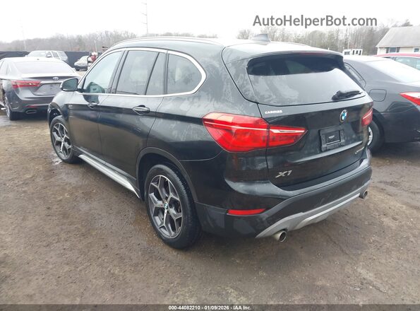 WBXHT3C38J5L34785 2018 BMW X1 Black Tył lewy
