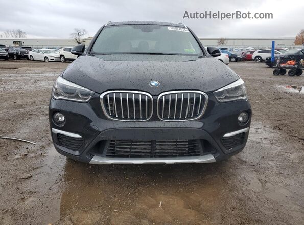 WBXHT3C39J5L27831 2018 BMW X1 Черный Вид спереди