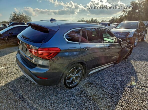 WBXHT3C3XJ5L25165 2018 BMW X1 Серый Задняя правая четверть