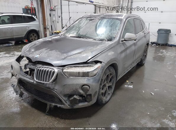 WBXHT3Z36G4A49933 2016 BMW X1 Gray Przód lewy