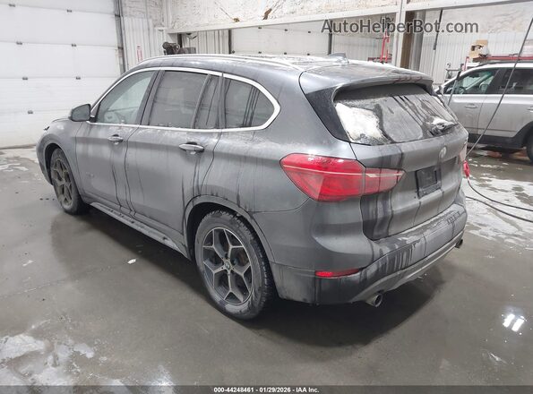 WBXHT3Z36G4A49933 2016 BMW X1 Gray Tył lewy