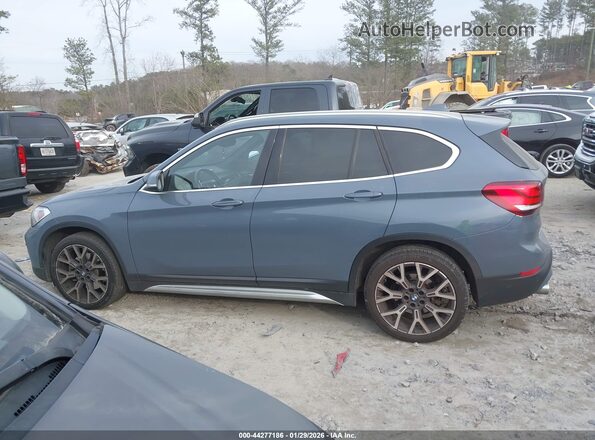 WBXJG7C07L3L85650 2020 BMW X1 Gray Панорамний вид салону 360°
