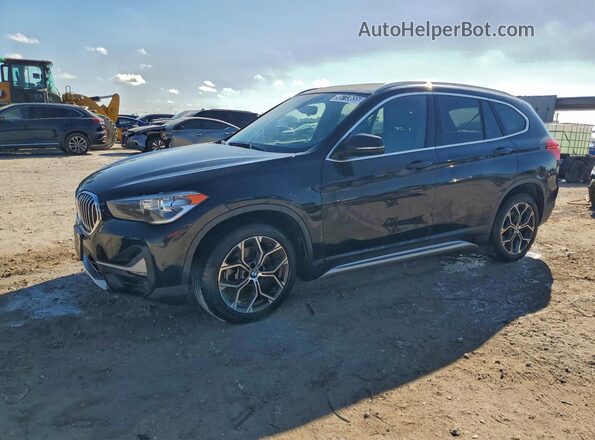 WBXJG9C02L5R29858 2020 BMW X1 Черный Передняя левая четверть