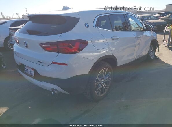 WBXYH9C00M5S50779 2021 BMW X2 Белый Задняя правая четверть