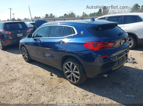 WBXYH9C01L5R18538 2020 BMW X2 Blue Rear left