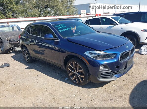 WBXYH9C01L5R18538 2020 BMW X2 Blue Front right
