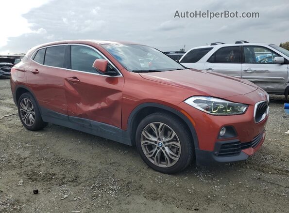 WBXYH9C05L5P36132 2020 BMW X2 Темно-бордовый Передняя правая четверть