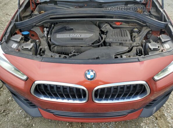 WBXYH9C05L5P36132 2020 BMW X2 Темно-бордовый Вид подкапотного пространства