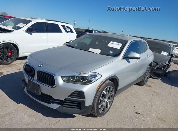 WBXYH9C05M5S66282 2021 BMW X2 Silver Przód lewy