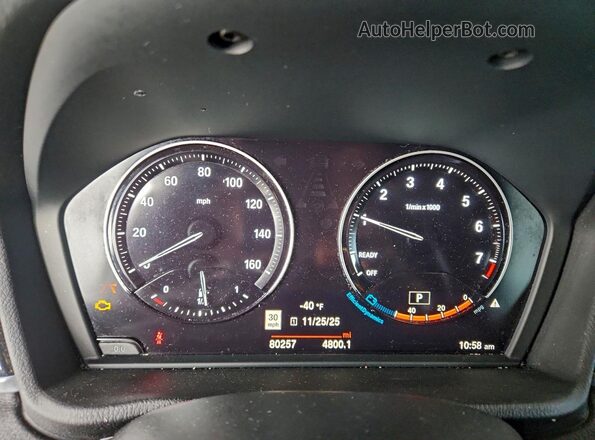 WBXYJ3C59KEP77312 2019 BMW X2 Белый Вид щитка приборов