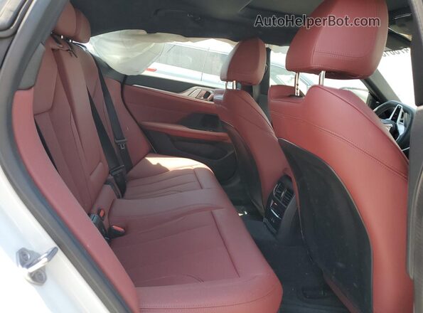 WBY23HD03SFV10026 2025 BMW I4 Белый Вид задних сидений