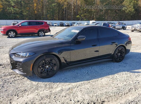 WBY23HD06SFU87731 2025 BMW I4 Black Передня ліва чверть