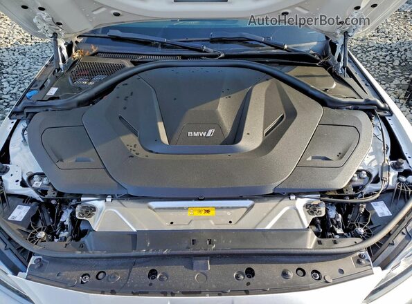 WBY23HD08SFT91101 2025 BMW I4 Белый Вид задней части салона