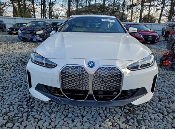 WBY23HD08SFT91101 2025 BMW I4 Белый Вид спереди