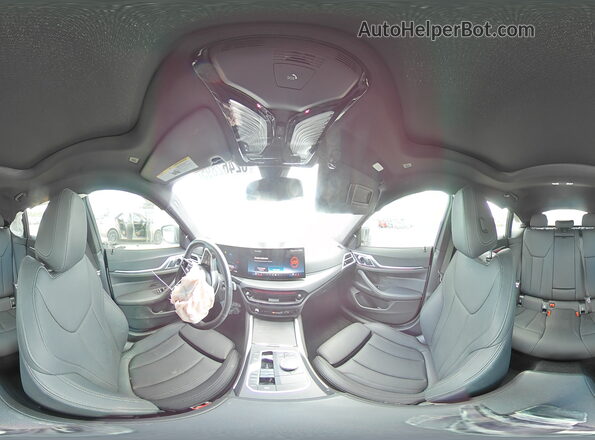 WBY23HD09SFU12960 2025 BMW I4 Two Tone Вид наклейки з VIN-кодом