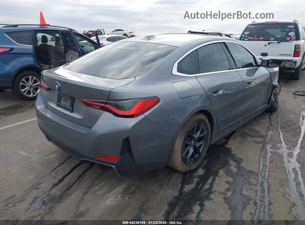 WBY23HD09SFU19276 2025 BMW I4 Серый Задняя правая четверть