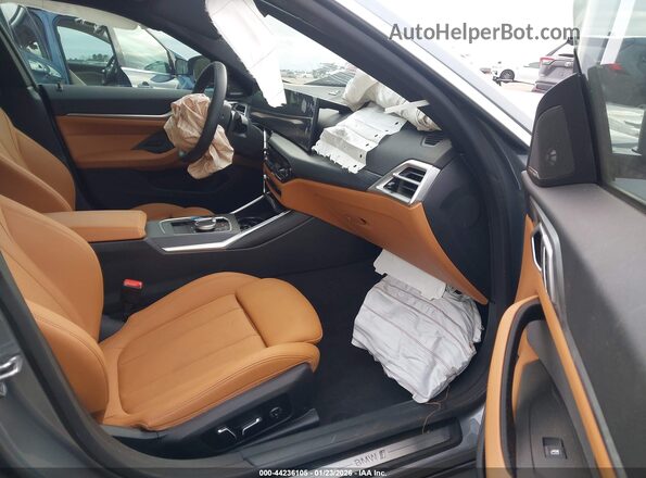 WBY23HD09SFU19276 2025 BMW I4 Серый Вид салона спереди