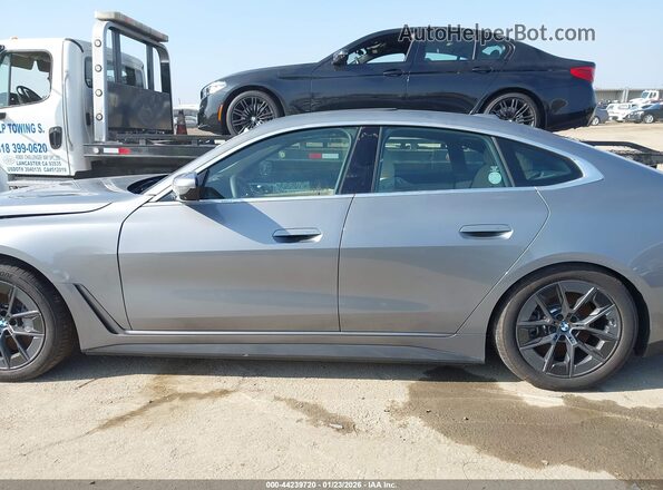 WBY23HD09SFU95693 2025 BMW I4 Серебряный Панорамный вид салона 360°