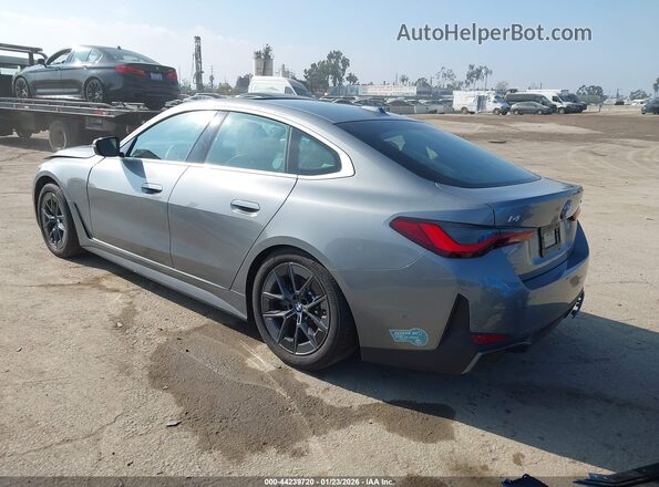 WBY23HD09SFU95693 2025 BMW I4 Серебряный Задняя левая четверть