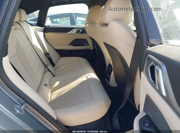 WBY23HD09SFU95693 2025 BMW I4 Серебряный Вид наклейки с VIN-кодом