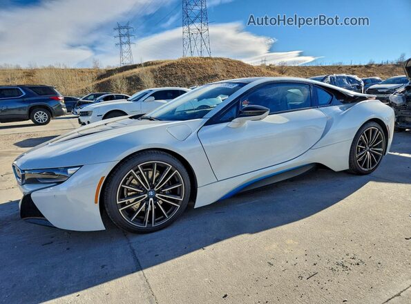 WBY2Z4C53K7D08434 2019 BMW I8 Белый Передняя левая четверть